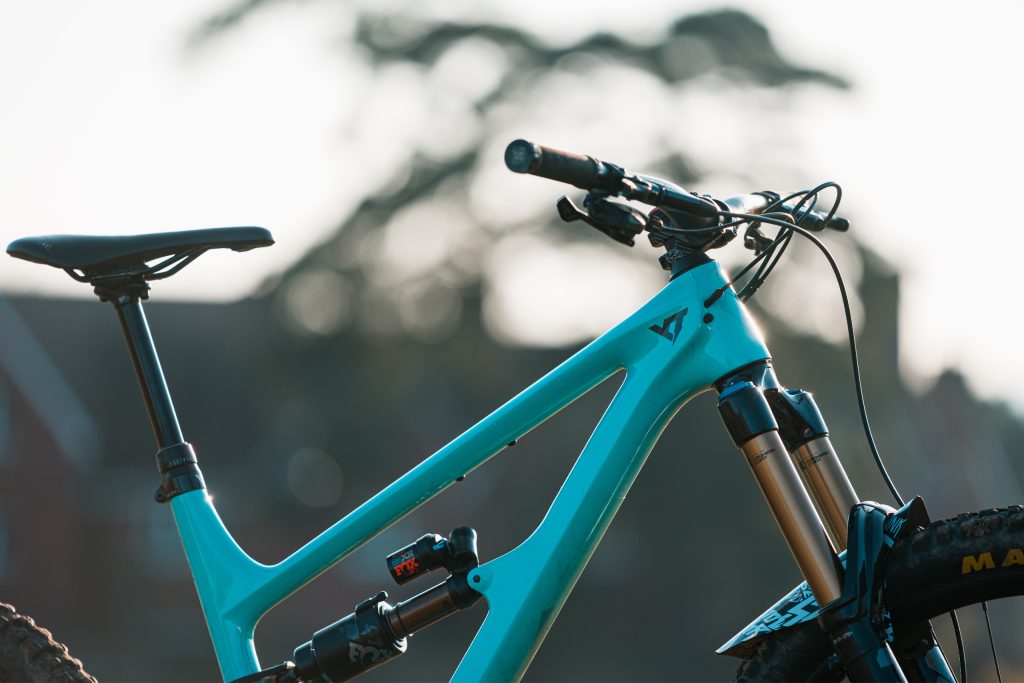 Bike Check: Josh Lowe's Custom Hardline YT Tues is Painted with Real Rust -  Pinkbike